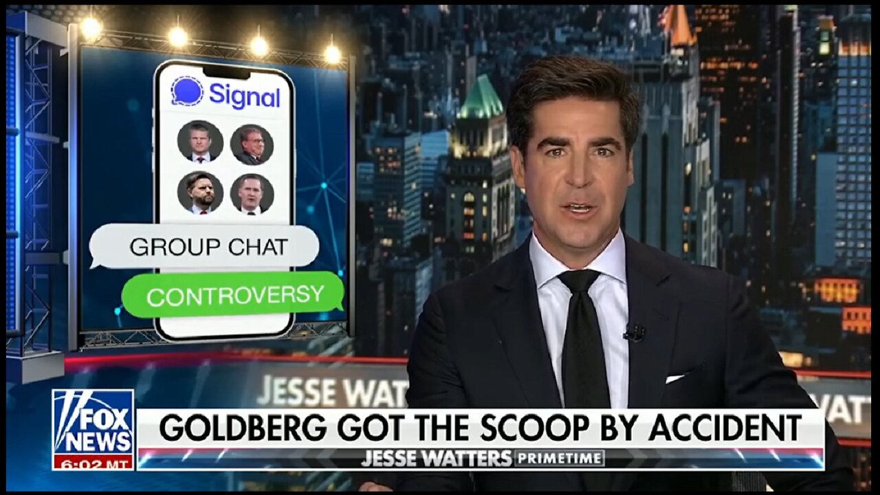 GOLDBERG GOT THE SCOOP BY ACCIDENT