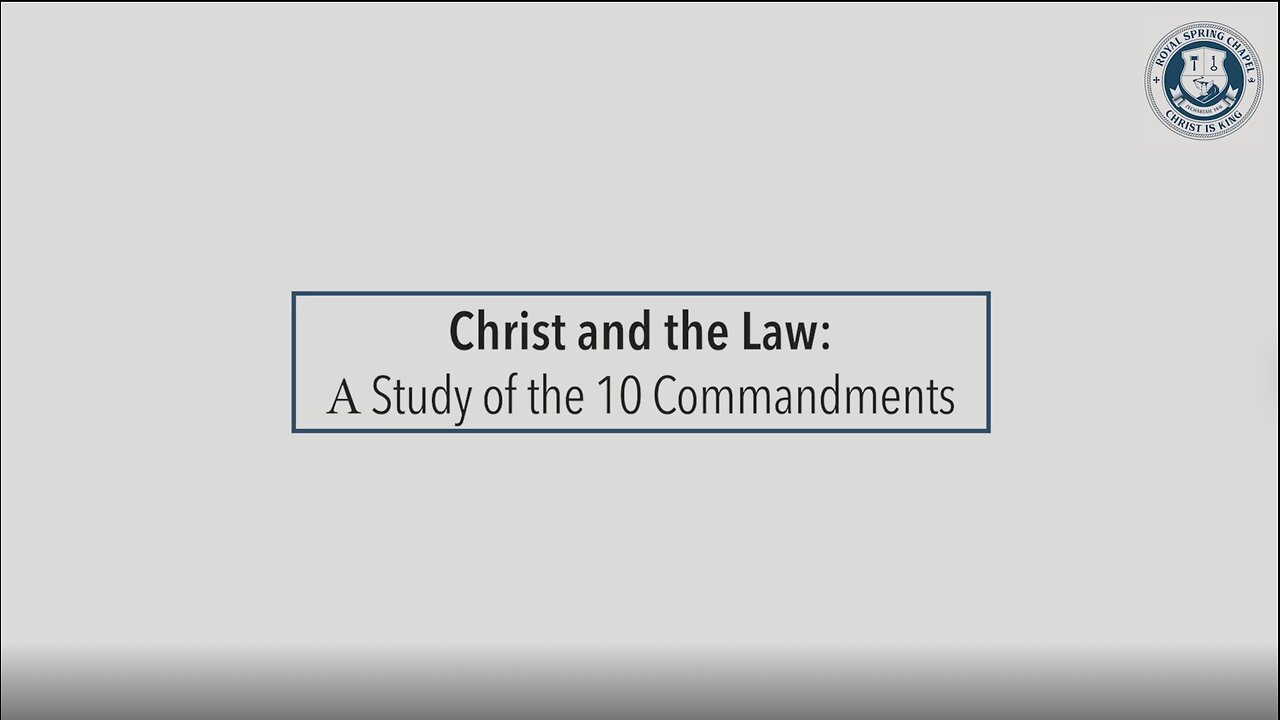 You Shall Not Commit Adultery! | Christ and the Law (pt 7)