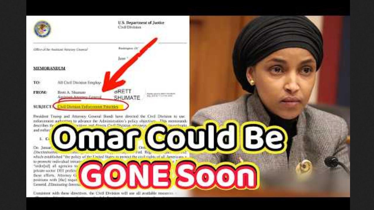 👉 DEPORT THEM? SECRET New DOJ Memo Could KICK Ilhan Omar & Zorhan Mamdani OUT~ By Paralegal Institute of Washington, D.C. (7.03.25)