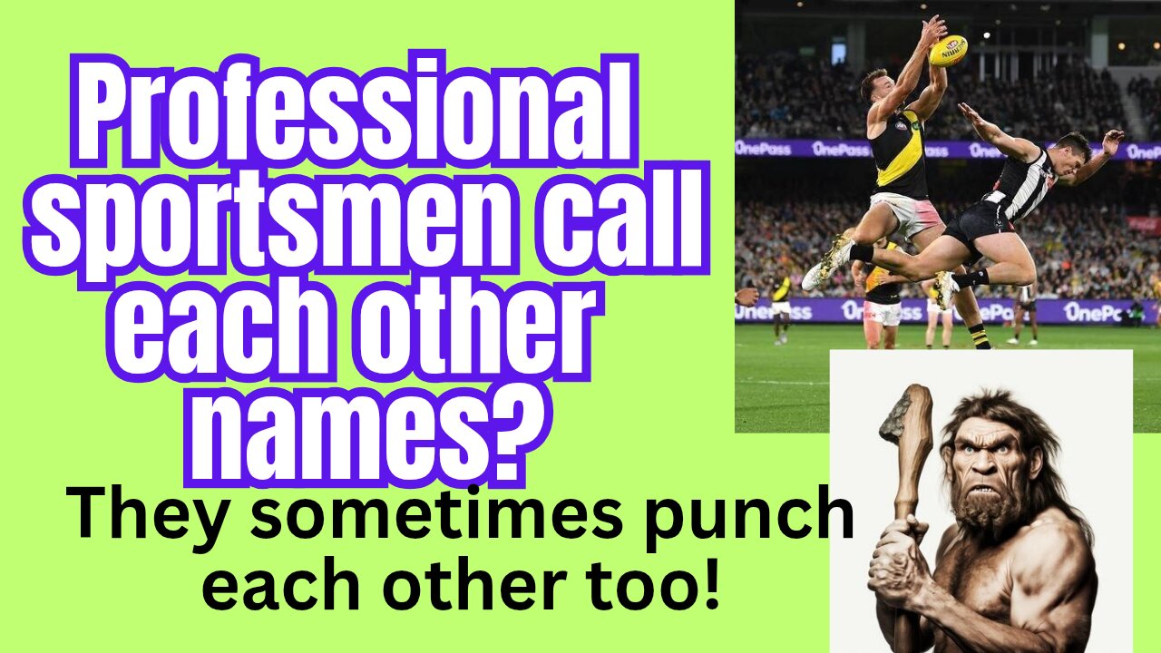 Grown men in a fast, physical sport must be polite to each other?