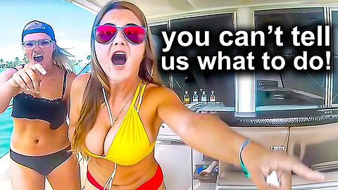 When Entitled Boat Owners Get HUMBLED By Cops .