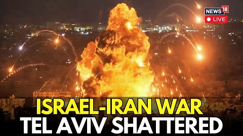 LIVE: Iran Launches Massive Missile Strike on Tel Aviv