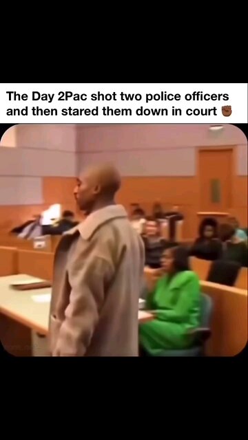 2pac in court with the police he shot at