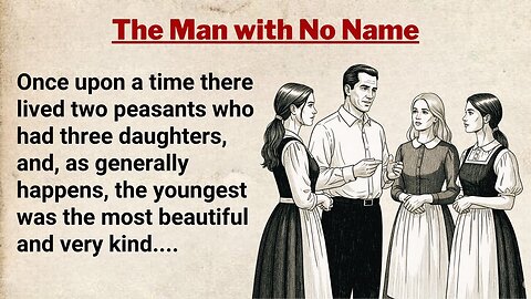 Learn English Through Story ⭐ The Man with No Name | English Practice