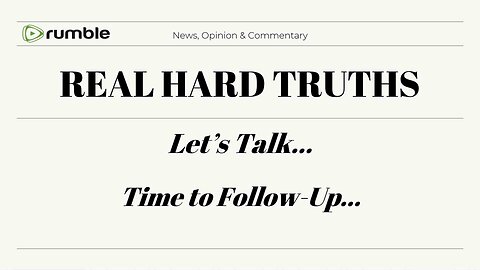 Let's Talk - Following up - 11/20/25