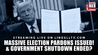 MASSIVE Election Pardons Issued! & Government Shutdown Ended?