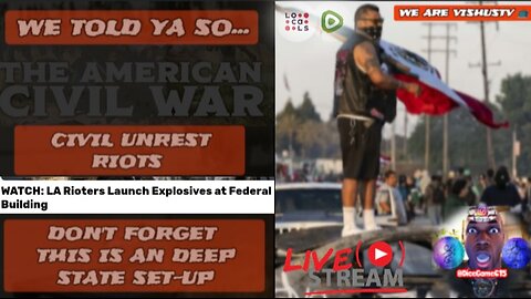 "Civil Unrest Riots" Don't Forget This An Deep State Set-Up... #VishusTv 📺