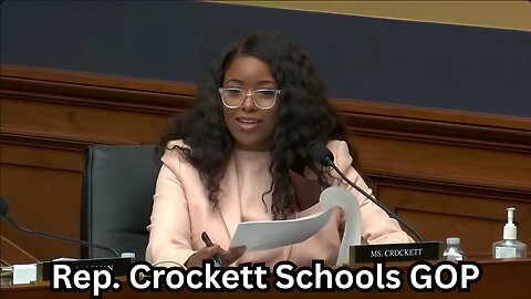 Rep. Jasmine Crockett: The Constitution Isn’t That Complicated… Unless You’re the GOP