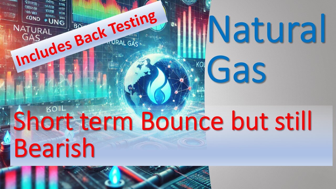 Natural Gas Short term Bounce but still Bearish