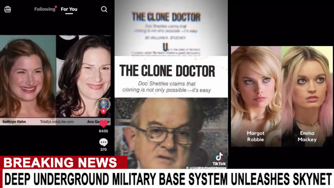 THE CLONE DOCTOR...