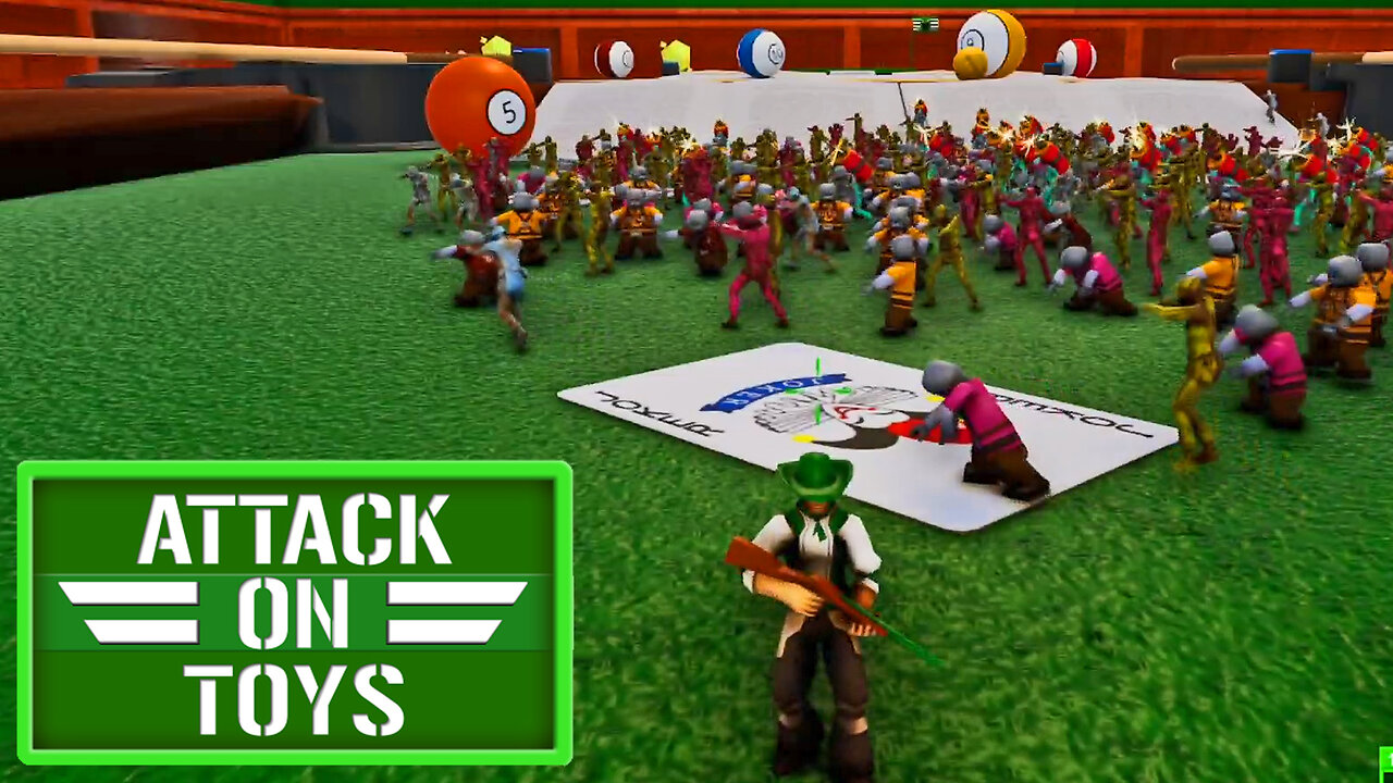 Cowboys Vs Zombies! Attack On Toys