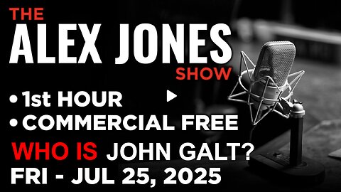 ALEX JONES W/ TRUMP GOING SCORCHED EARTH - RELEASE FULL EPSTEIN FILES. WHO IS John Galt?