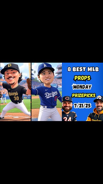 🔥8 BEST MONDAY PRIZEPICKS MLB PROPS TODAY | ⚾️ MLB PICKS TODAY 7/21