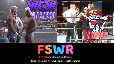 NWA WCW 1/13/90 & Mid South Wrestling 1/12/85 Recap/Review/Results