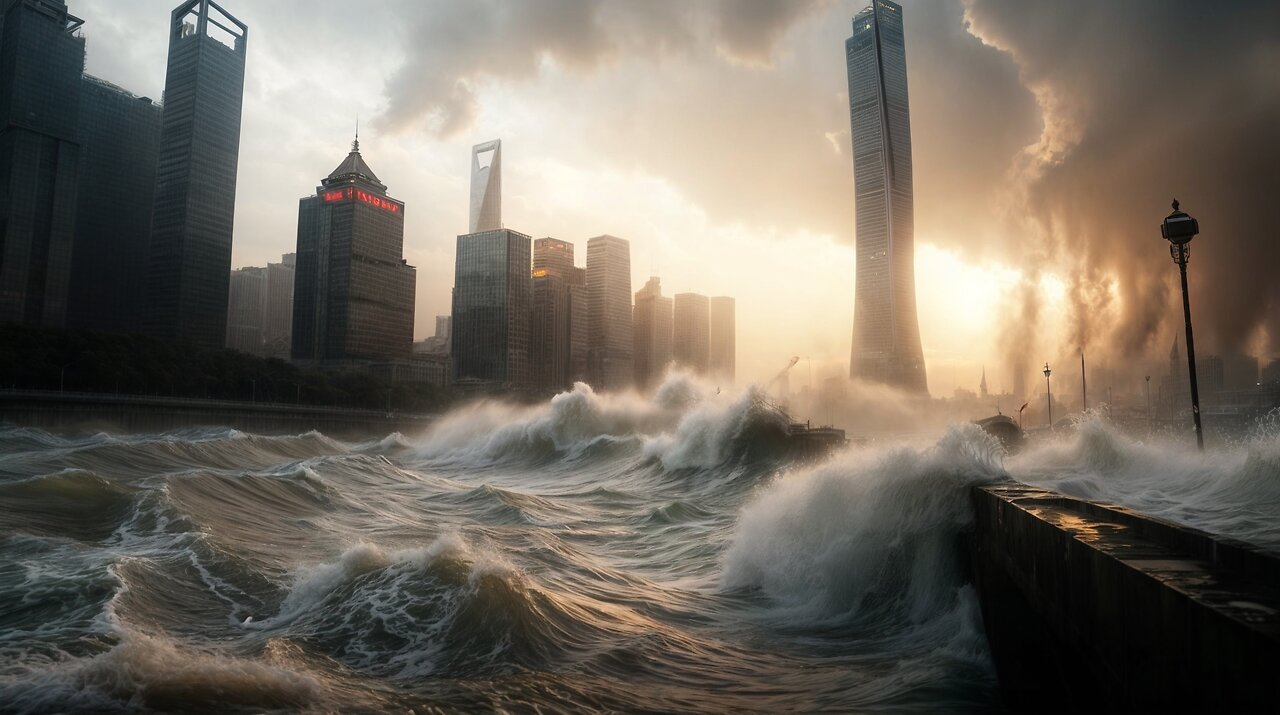 China NOW! 102 mph Winds Strike Beijing – Worst April Storm in History