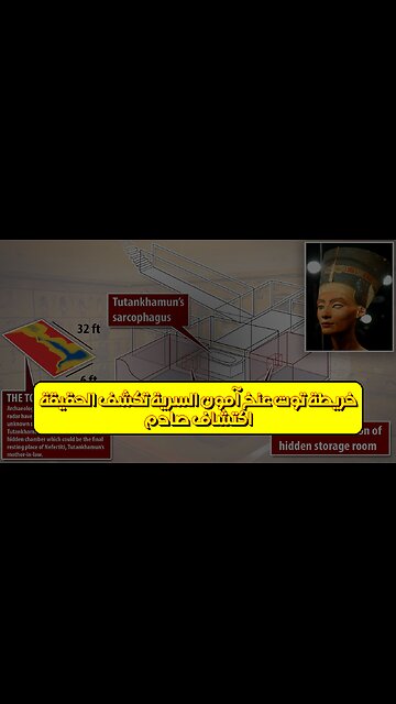 اكتشاف صادم! خريطة توت عنخ آمون السرية تكشف الحقيقة #توت_عنخ_آمون #خريطة_سرية