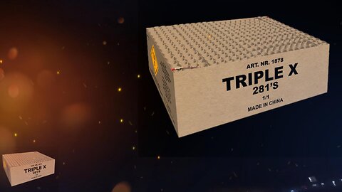 Magnum Vuurwerk - Triple X Limited Edition - Compound Vuurwerk - 281 Shots