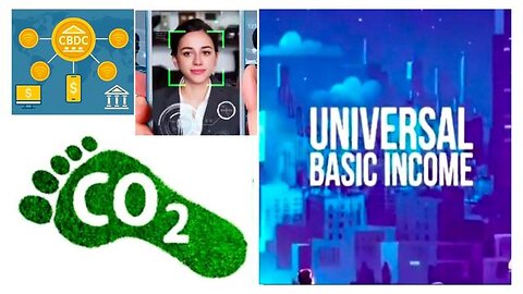 Exposing REAL agenda of carbon footprint, UBI, digital ID and digital $ in 2 mins