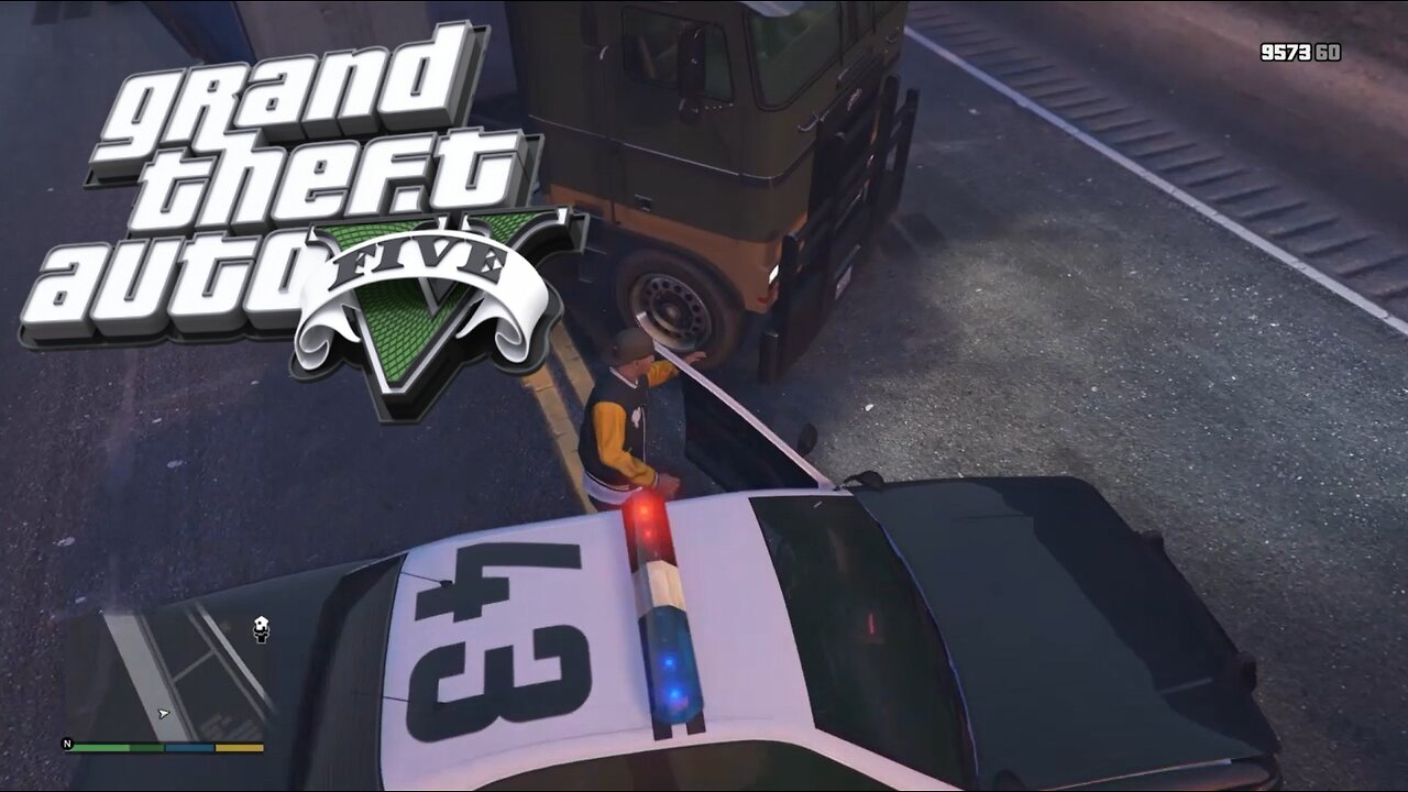 GTA 5 Police Pursuit Driving Police car Ultimate Simulator crazy chase #141