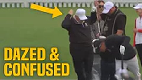 Disoriented Trump has golf course MELTDOWN