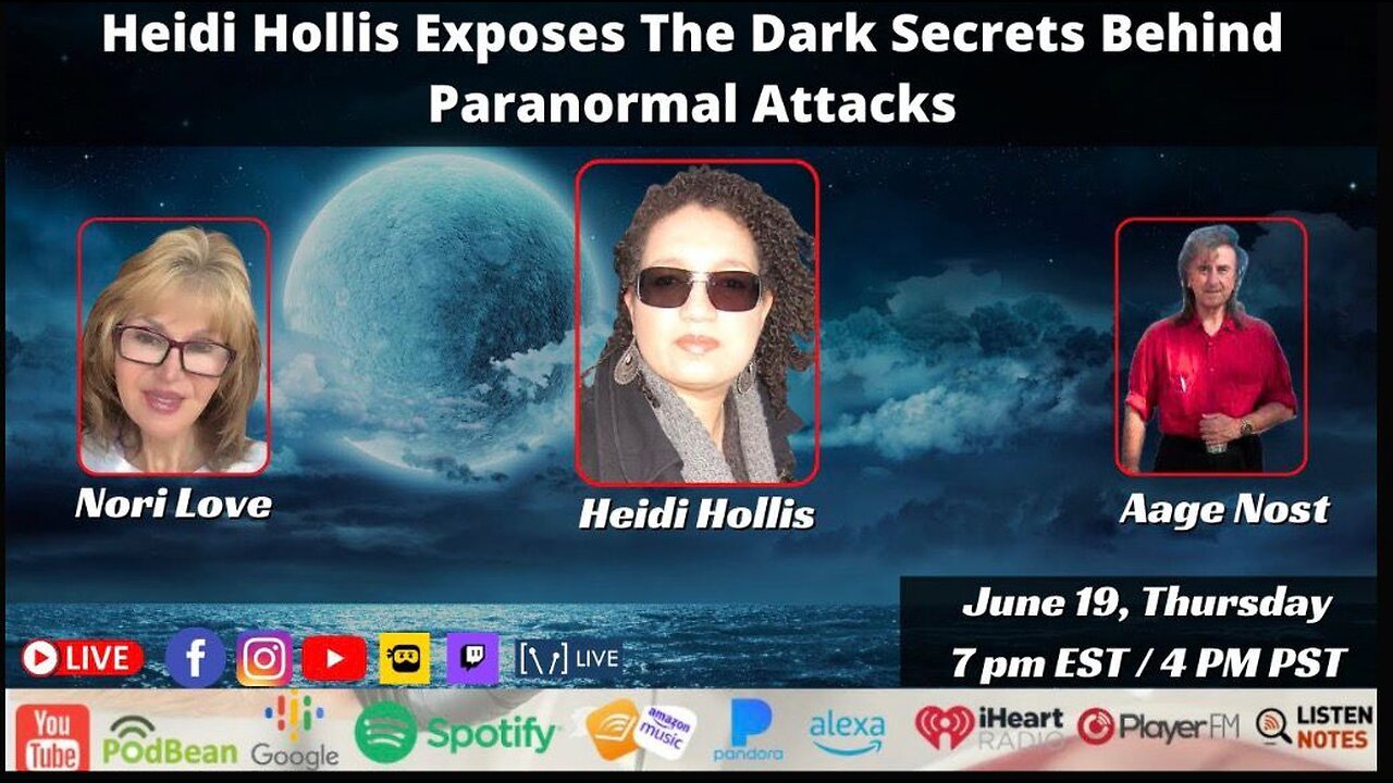 Heidi Hollis Exposes The Dark Secrets Behind Paranormal Attacks