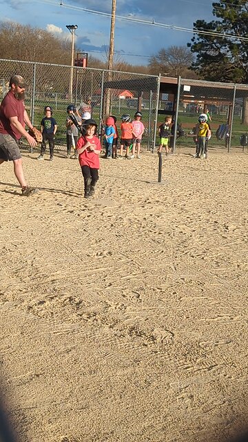 BradKuz76 Tommy Baseball Practice 2024