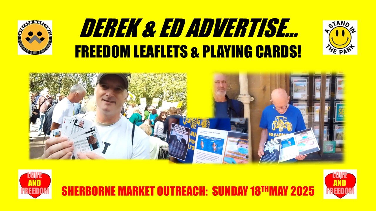 Ed and Derek promote COVID Crooks Playing Cards & Leaflets!