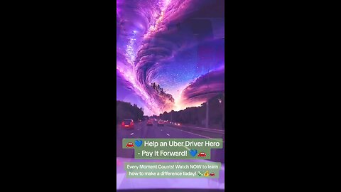 🌟 Help an Uber Hero: Pay It Forward! 🚗💙 
