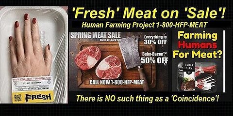 Cannibalism! Do You Eat KLC, Burger King or McDonald's 1-800-HFP-MEAT?