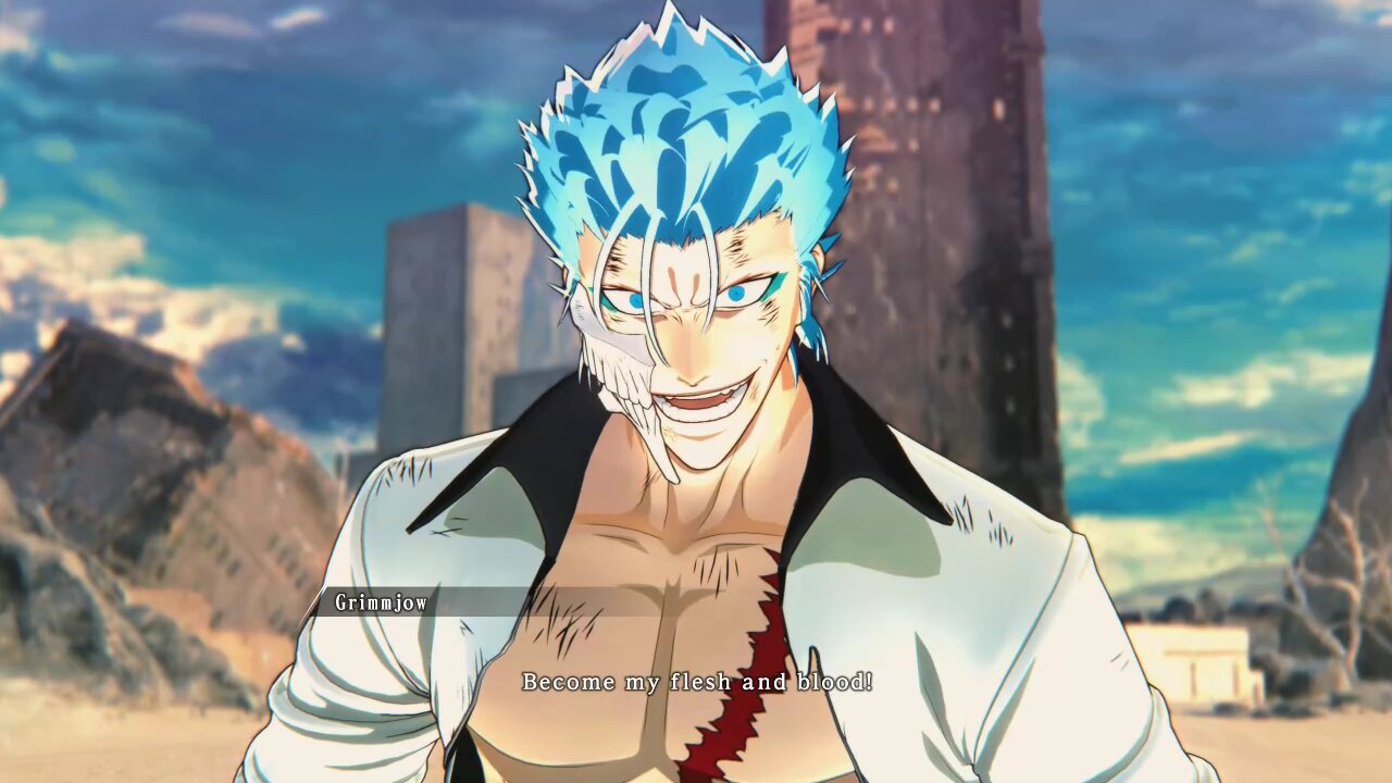 grimmjow secret story all dialogue/cutscenes BLEACH Rebirth of Souls
