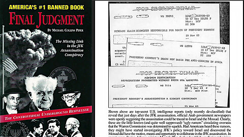 You know who killed JFK? Final Judgement from Michael Collins Piper
