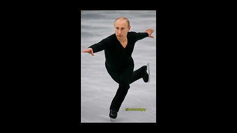 Trump And Putin Ice Skate 