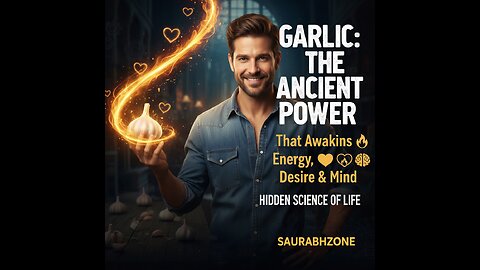 “Garlic: The Ancient Power That Awakens Energy, Desire & Mind