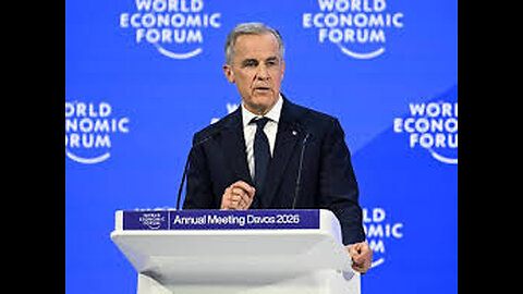 Shock! Primo Ministro canadese Carney, annuncia la morte del Nuovo Ordine Mondiale Occidentale