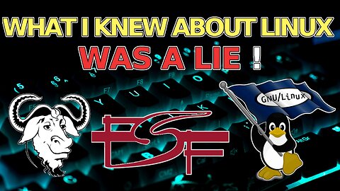 I Thought My Linux Distro Is Free. I Was So Wrong! #GNU #FSF #Linux