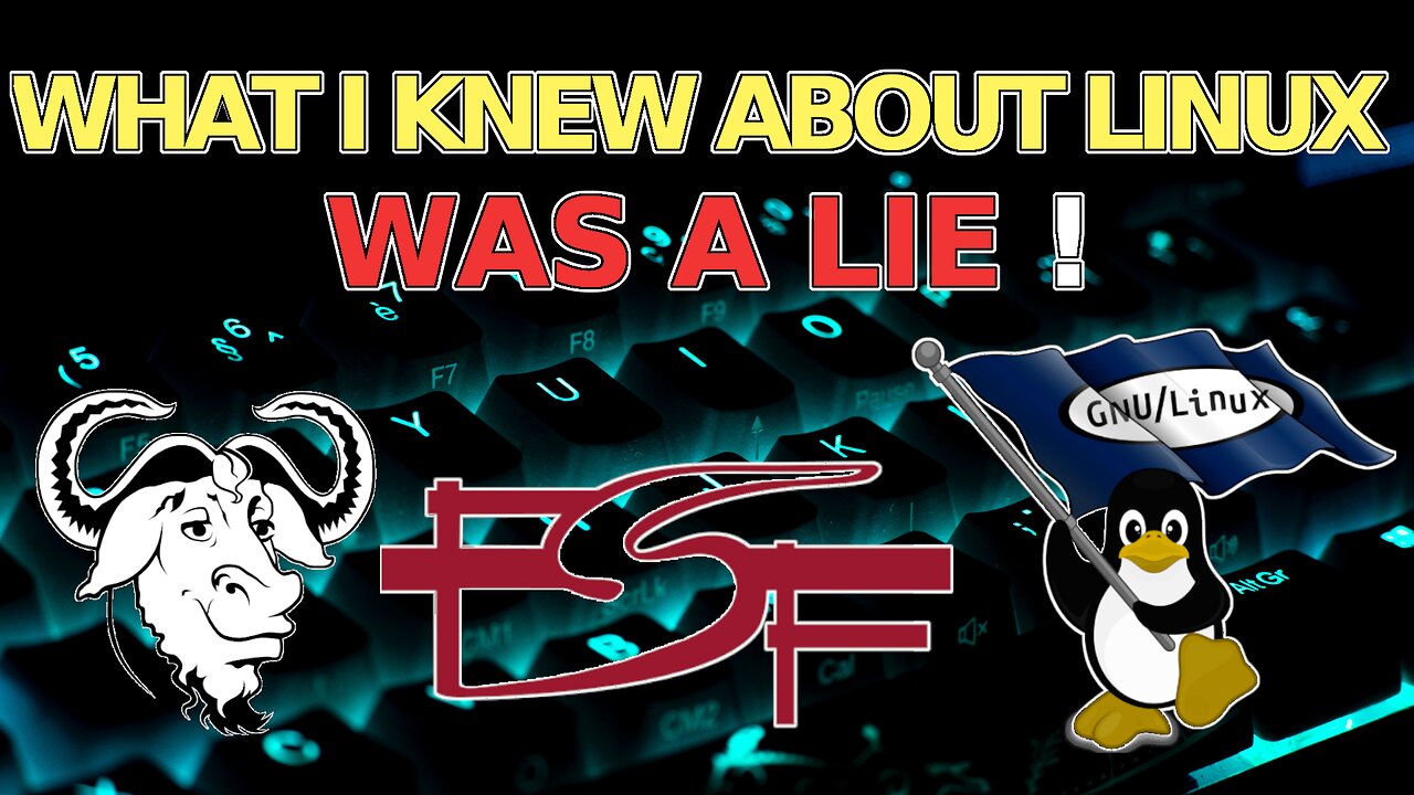 I Thought My Linux Distro Is Free. I Was So Wrong! #GNU #FSF #Linux