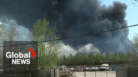 Winnipeg fire crews say structures destroyed after wildland fire in Transcona spreads