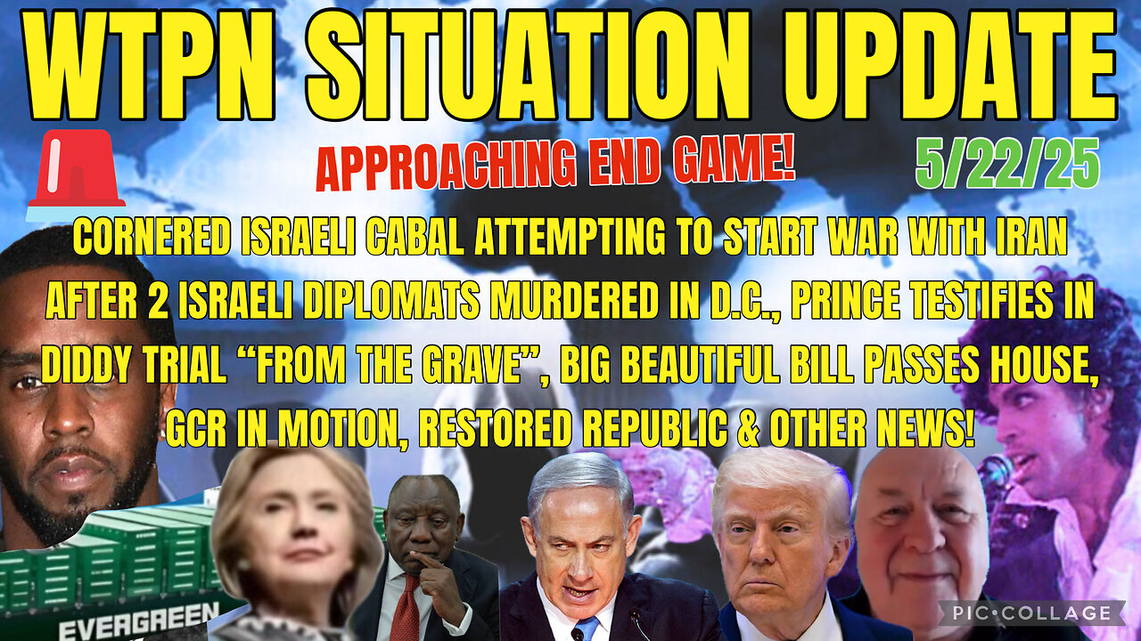 WTPN ~ Judy Byington ~ Situation Update ~ 5-22-25 ~ Trump Return ~ Restored Republic via a GCR