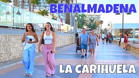 Benalmadena - La Carihuela Torremolinos 🇪🇸 Costa del Sol Spain Walking Tour [4K]
