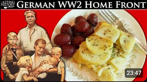 🍲 Cooking on the German Home Front 🇩🇪 | WWII Survival Meals & Ration Hacks
