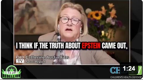 Former Bush official Catherine Fitts warns that the Epstein files could blow open $20 trillion in Pentagon thefts