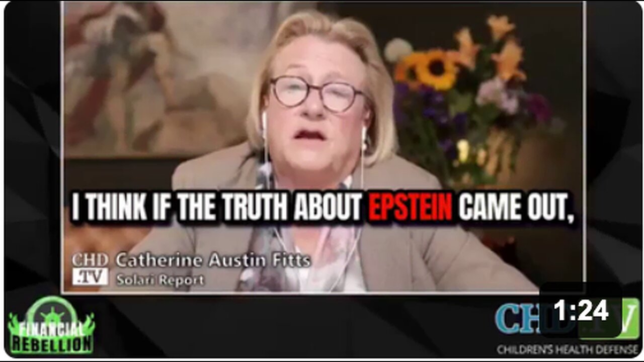 Former Bush official Catherine Fitts warns that the Epstein files could blow open $20 trillion in Pentagon thefts