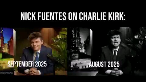 nick Fuentes is wrong with this one