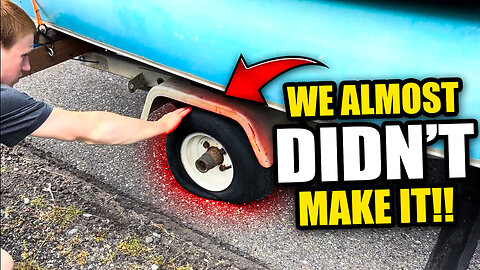 Blown Tire, 36 Hours of Mayhem & Our First Look at the Mississippi River