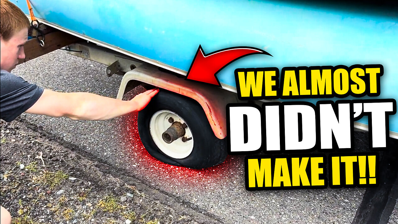Blown Tire, 36 Hours of Mayhem & Our First Look at the Mississippi River