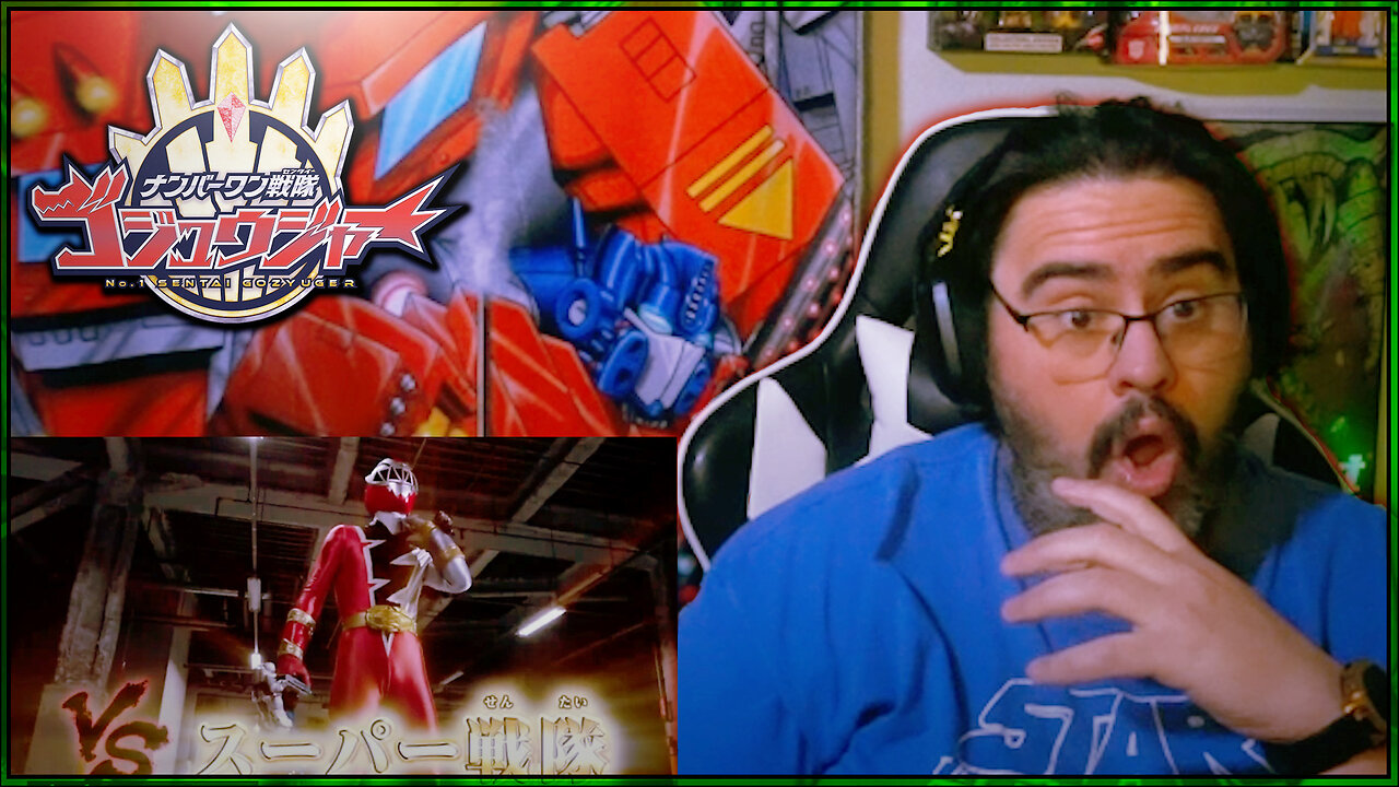 50 YEARS of Sentai?? | Gozyuger Trailer Reaction