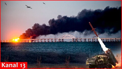 Russia's defence in Crimea is breached; Ukrainian drones and missiles prepare to strike Crimea