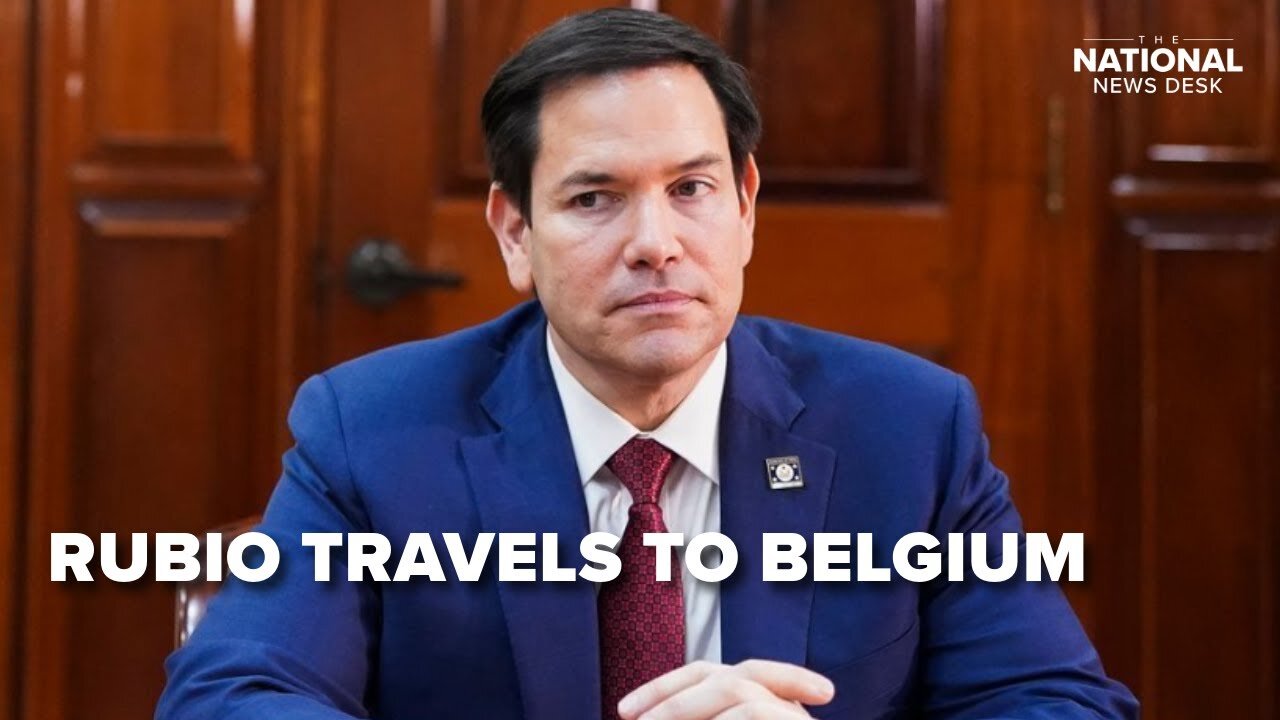 Marco Rubio heads to Belgium for high-stakes NATO talks