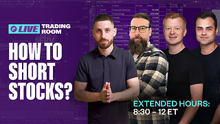 Live Trading: Breaking Down Short Strategies That Win!