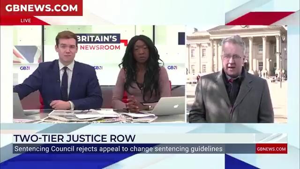 white men are going to be treated a lot tougher by judges, compared to other groups